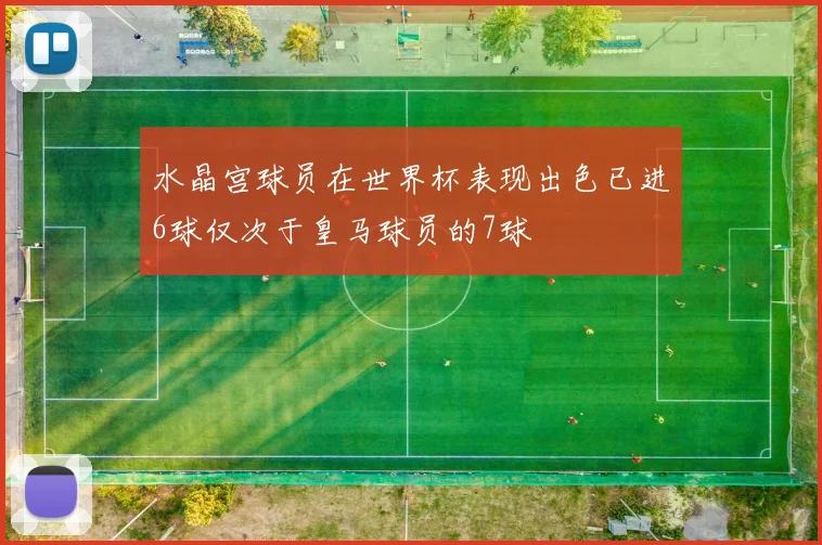 水晶宫球员在世界杯表现出色已进6球仅次于皇马球员的7球